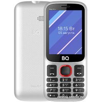 Кнопочный телефон BQ BQ-2820 Step XL+ (белый/красный)