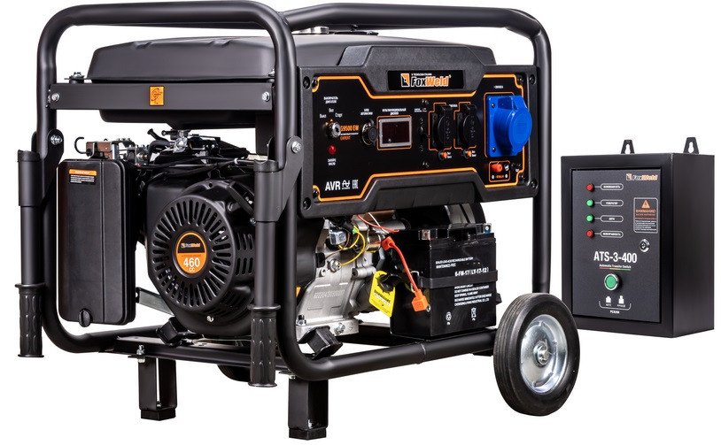 Бензиновый генератор FoxWeld Expert G9500 EW