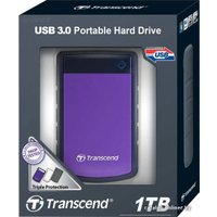 Внешний накопитель Transcend StoreJet 25H3P 1TB (TS1TSJ25H3P)