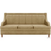 Диван Brioli ЛуиП трехместный (микровелюр, B2 бежевый)