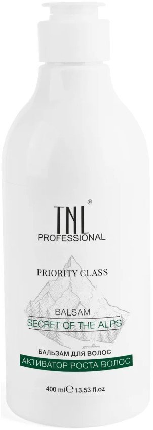 

Бальзам TNL Professional Priority Class Secret Of The Alps Активатор роста волос 400 мл