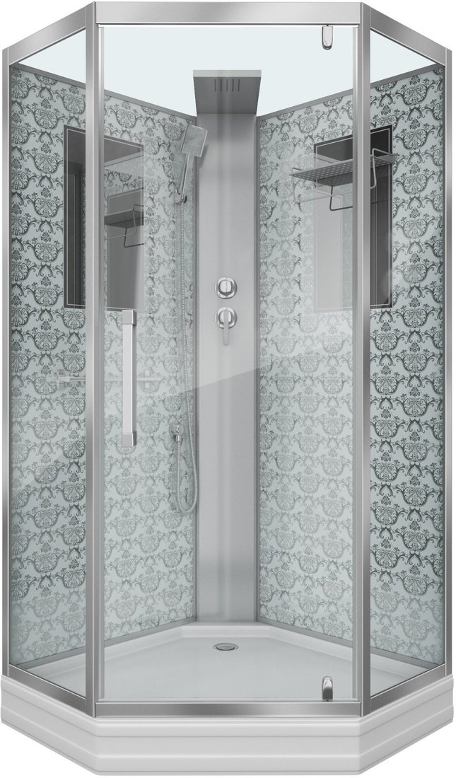 

Душевая кабина Niagara NG-7799WBK 90x90x210 (прозрачное стекло)