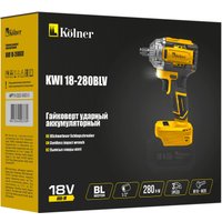 Гайковерт Kolner KWI 18-280BLV (без АКБ)