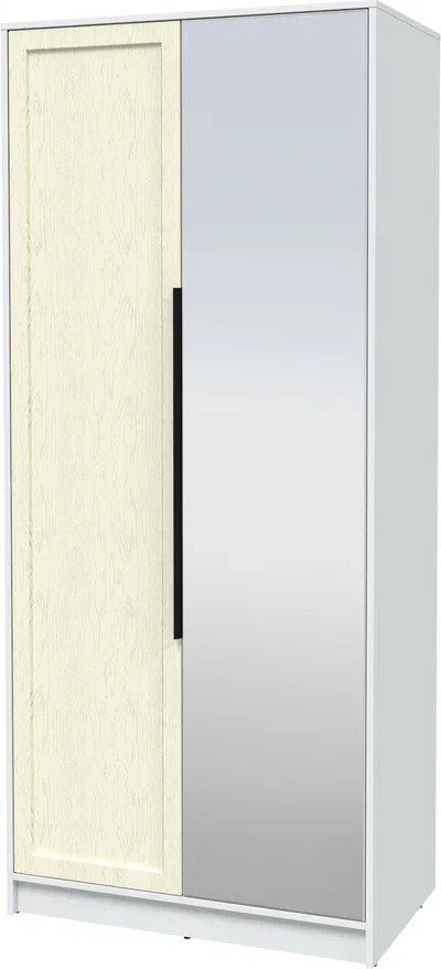 

Шкаф распашной Интерлиния Концепт Тренд КТ-Ш2(з) (белый платинум/дуб снежный)