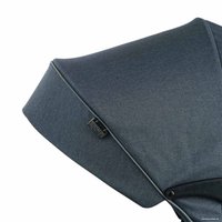 Коляска прогулочная «книга» Indigo Maxima (темно-серый)