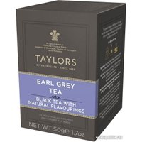 Черный чай Taylors of Harrogate Эрл Грей с ароматом бергамота черный 20 шт