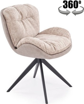 Стул Halmar K599 (бежевый/черный)