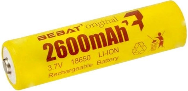 

Аккумулятор Bebat 18650 2600mAh