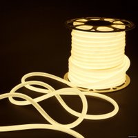 Гибкий неон Elektrostandard 220V 9.6W 144Led 2835 IP67 круглый дневной белый a052996