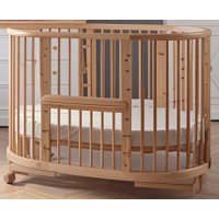 Кроватка-трансформер Bambini 20.16.20_38_141 (с маятником, бежевый)