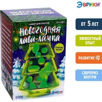 Набор для опытов Эврики Новогодняя лава-лампа 7768933