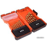 Набор сверл AEG Powertools HSS-TIN 19 предметов [4932352245]