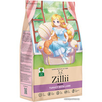 Сухой корм для кошек Zillii Indoor индейка с ягненком 10 кг