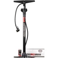 Насос ручной велосипедный Heyner Handpumpe mit Manometer (черный)