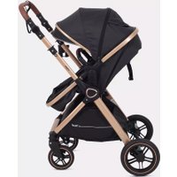 Универсальная коляска Rant Basic Roller Gold RA161 (2 в 1, black)