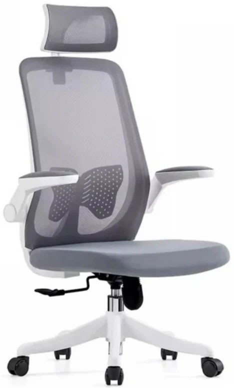 

Офисное кресло SitUp Amelia PL White (сетка Gray/ткань Gray)