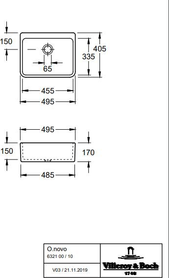 

Кухонная мойка Villeroy & Boch Omnia Pro 632100R1