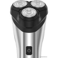 Электробритва Polaris PMR 0613RC wet&dry 4D PRO 5 blades+ (серый металлик)