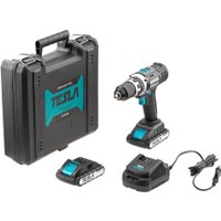 Дрель-шуруповерт Tesla TCD182DC (с 2-мя АКБ, кейс)