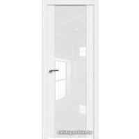 Межкомнатная дверь ProfilDoors 110U L 90x200 (аляска, стекло лак классик)