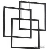 Подвесная люстра Ideal Lux Frame Frame Sp Quadrato Nero