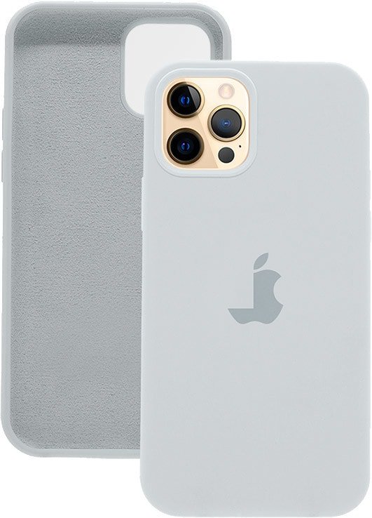 

Чехол для телефона EXPERTS Silicone Case для Apple iPhone 12/12 Pro (белый)