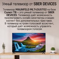Телевизор MAUNFELD MLT43UST02