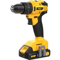 Ударная дрель-шуруповерт Deli EDC150 (с 2-мя АКБ)