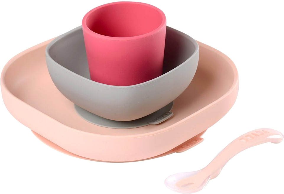 

Набор детской посуды Beaba Silicone Meal Set 913429
