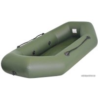 Гребная лодка Flinc Надувной Плотик 180У (зеленый)