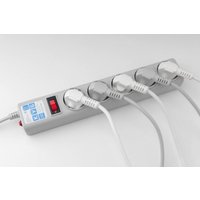 Сетевой фильтр Power Cube 5 розеток, серый, 1.9 м (SPG-B-6)