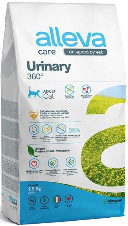 

Сухой корм для кошек Alleva Care Cat Urinary P10272 1.5кг