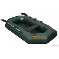 Моторно-гребная лодка Муссон S-230 (зеленый)