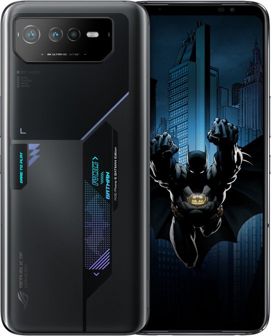 

Смартфон ASUS ROG Phone 6 BATMAN Edition Dimensity 9000+ 12GB/256GB (черный)