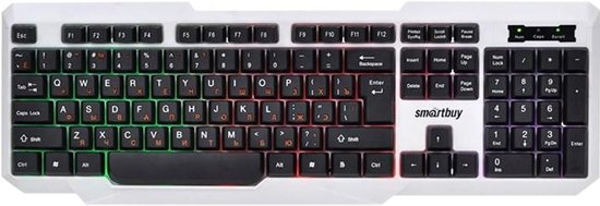 

Клавиатура SmartBuy One 333 (белый/черный)