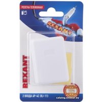 Розетка телефонная Rexant 06-0101-B