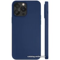 Чехол для телефона VLP Silicone with MagSafe для iPhone 14 Pro Max 1051023 (темно-синий)