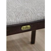 Стул с подлокотниками Sheffilton SHT-S203 (светлый бежевый/венге)