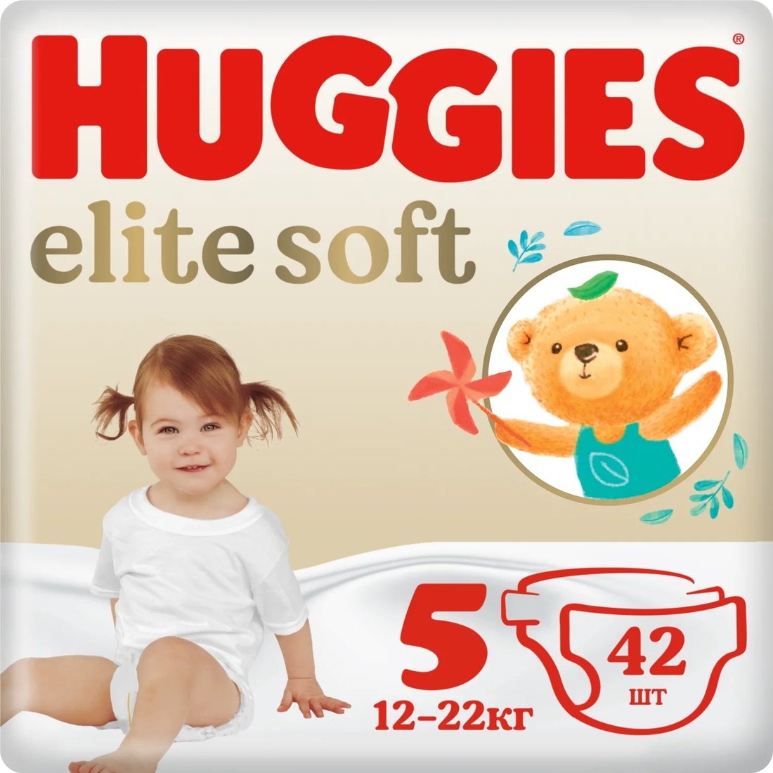 

Подгузники Huggies Elite Soft Mega 5 (42 шт)