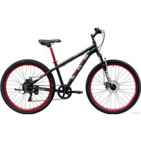 Велосипед Lorak Joker Lite 26 р.15 (матовый чёрный/красный)