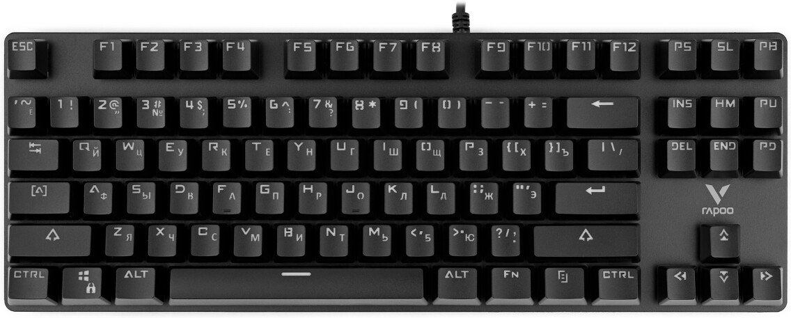 Клавиатура Rapoo V500 Alloy (черный)