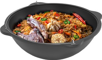 Казан Везувий без крышки с ручкой 12 л