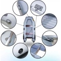 Моторно-гребная лодка Муссон 2800 НД (серый)