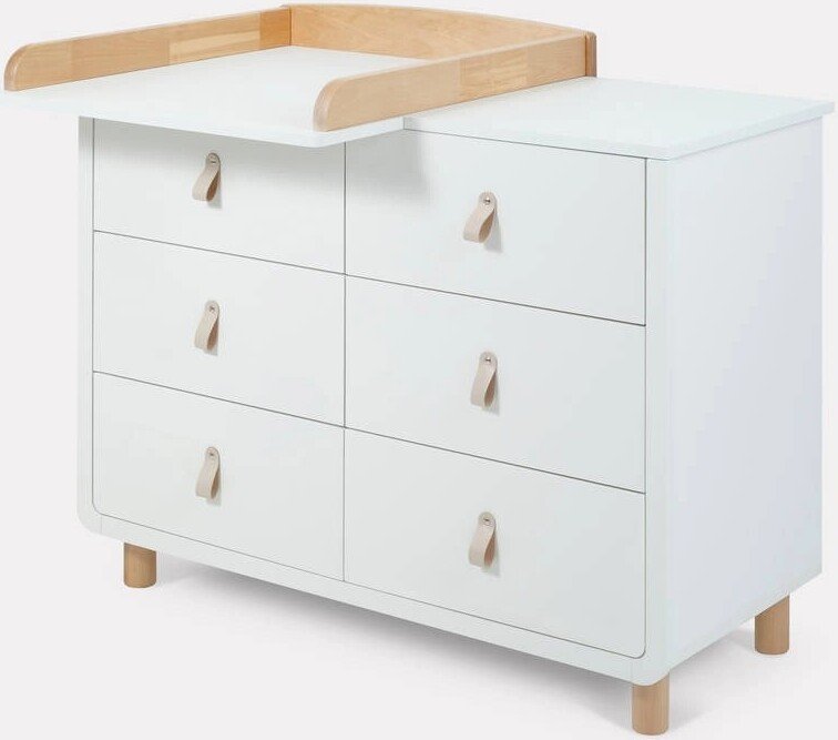 Детский комод Rant Dorma 100/6 135 (белый)