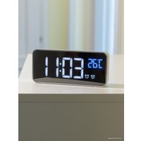 Будильник ArtStyle CL-S80WBL (серебристый)