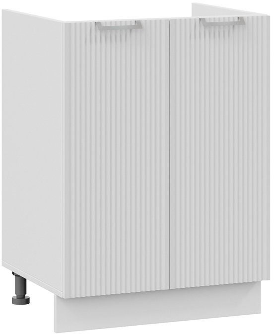 

Шкаф напольный Трия Кимберли 1Н6М (белый/сноу)