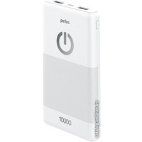 Внешний аккумулятор Perfeo Splash 10000mAh (белый)