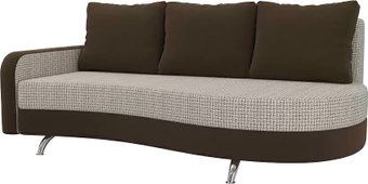 Лига диванов Премьер 105271 (левый, корфу 02/коричневый)