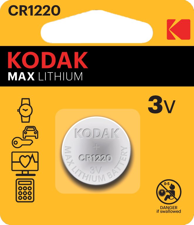 

Батарейка Kodak Max Lithium CR1220