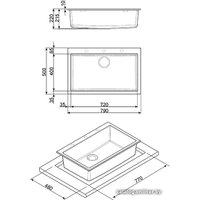 Кухонная мойка Smeg VZ79CT